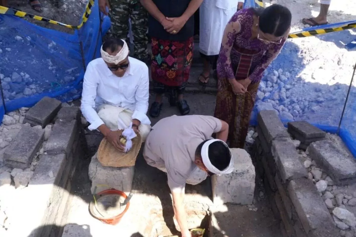 Pembangunan Pasar Mentigi Nusa Penida Tahap 1 Telan Biaya Rp99 Miliar