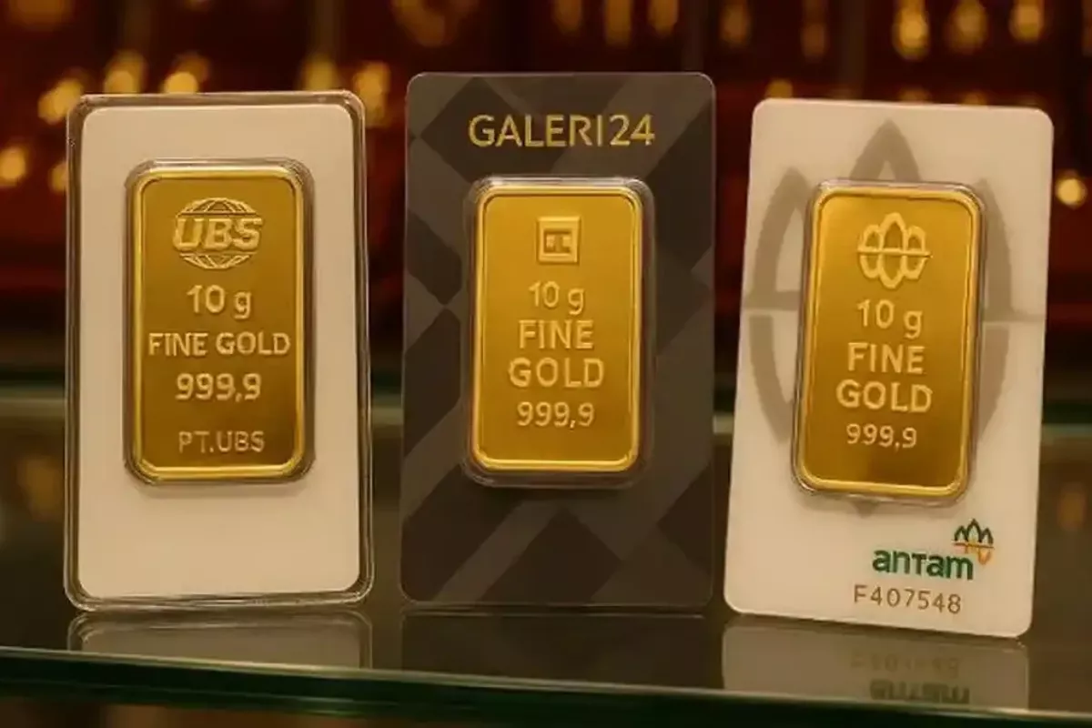 Update Harga Emas Pegadaian: Antam, UBS, dan Galeri24 Merosot Hari Ini