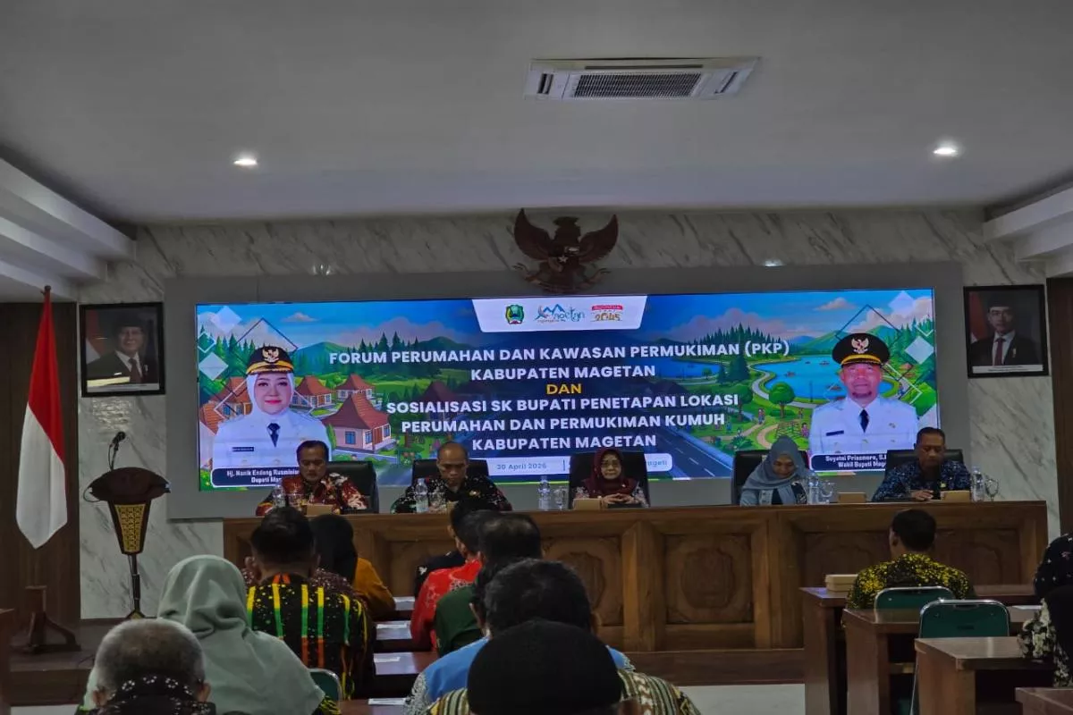 Ratusan Titik Permukiman Kumuh Magetan Resmi Ditetapkan Lewat SK Bupati
