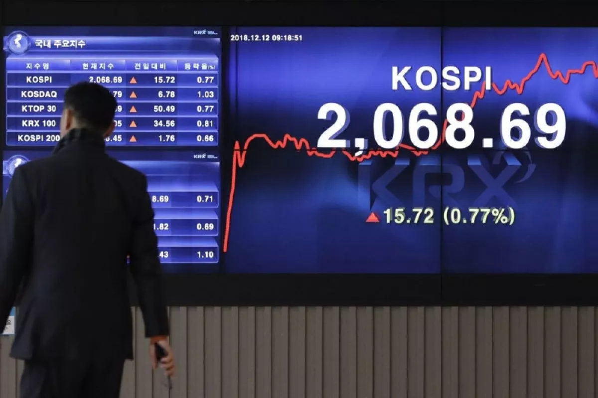 KOSPI Jatuh 6,9 Persen, Bank of Korea Naikkan Suku Bunga Jadi 2,75 Persen