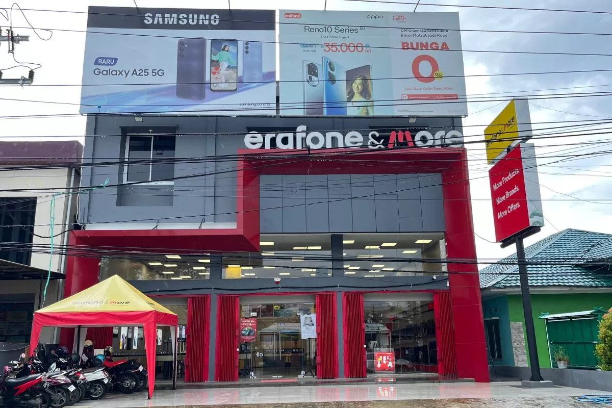 Erajaya Bagikan Dividen 389,6 Miliar Rupiah Setara 25 per Saham