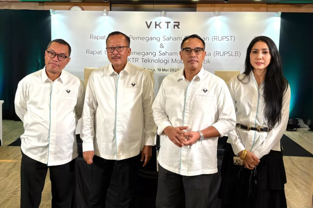 Ardi Bakrie Resmi Jabat Direktur Utama VKTR Teknologi Mobilitas