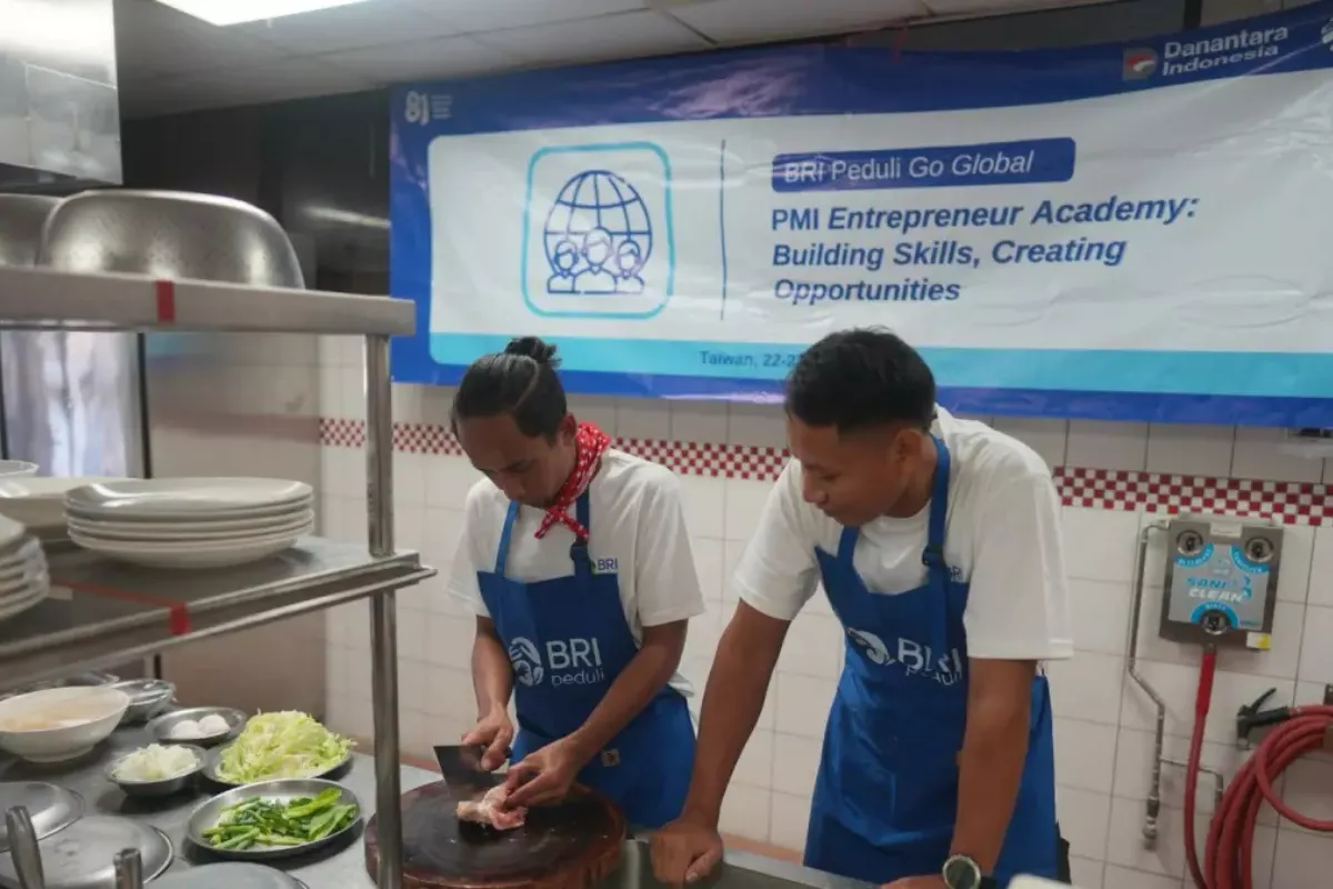 Bekali Keterampilan Wirausaha PMI Taiwan via BRI Peduli Go Global