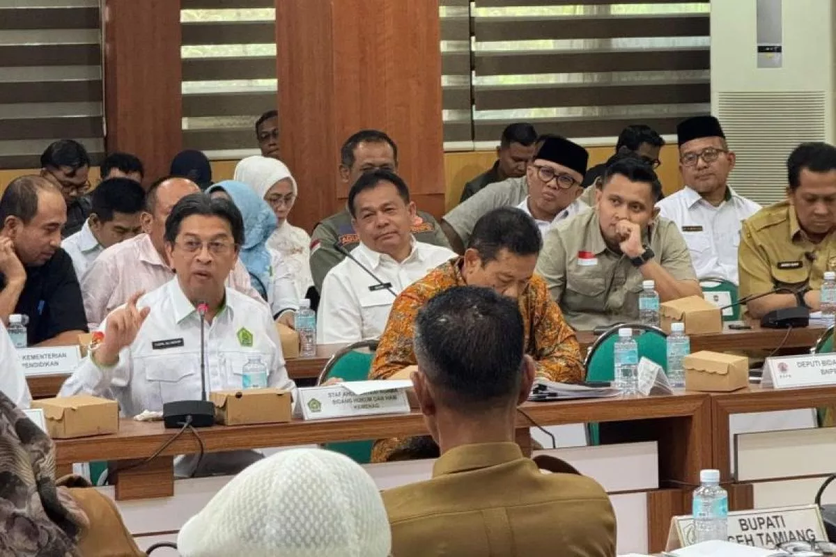 Kemenag Perkuat Rehabilitasi Pascabencana di Aceh