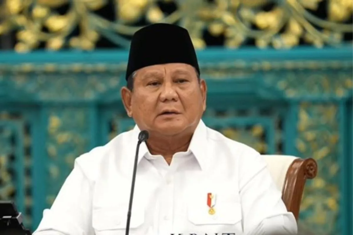 Tanggapi Isu Ekonomi Kolaps, Prabowo Ajak Masyarakat Tetap Optimis