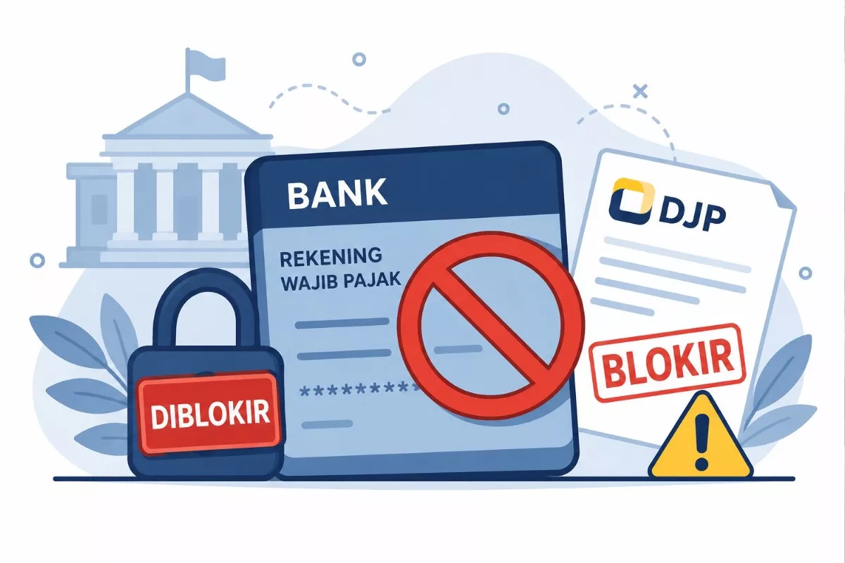 DJP Blokir Rekening 36 Wajib Pajak di 14 Bank Besar karena Tunggakan