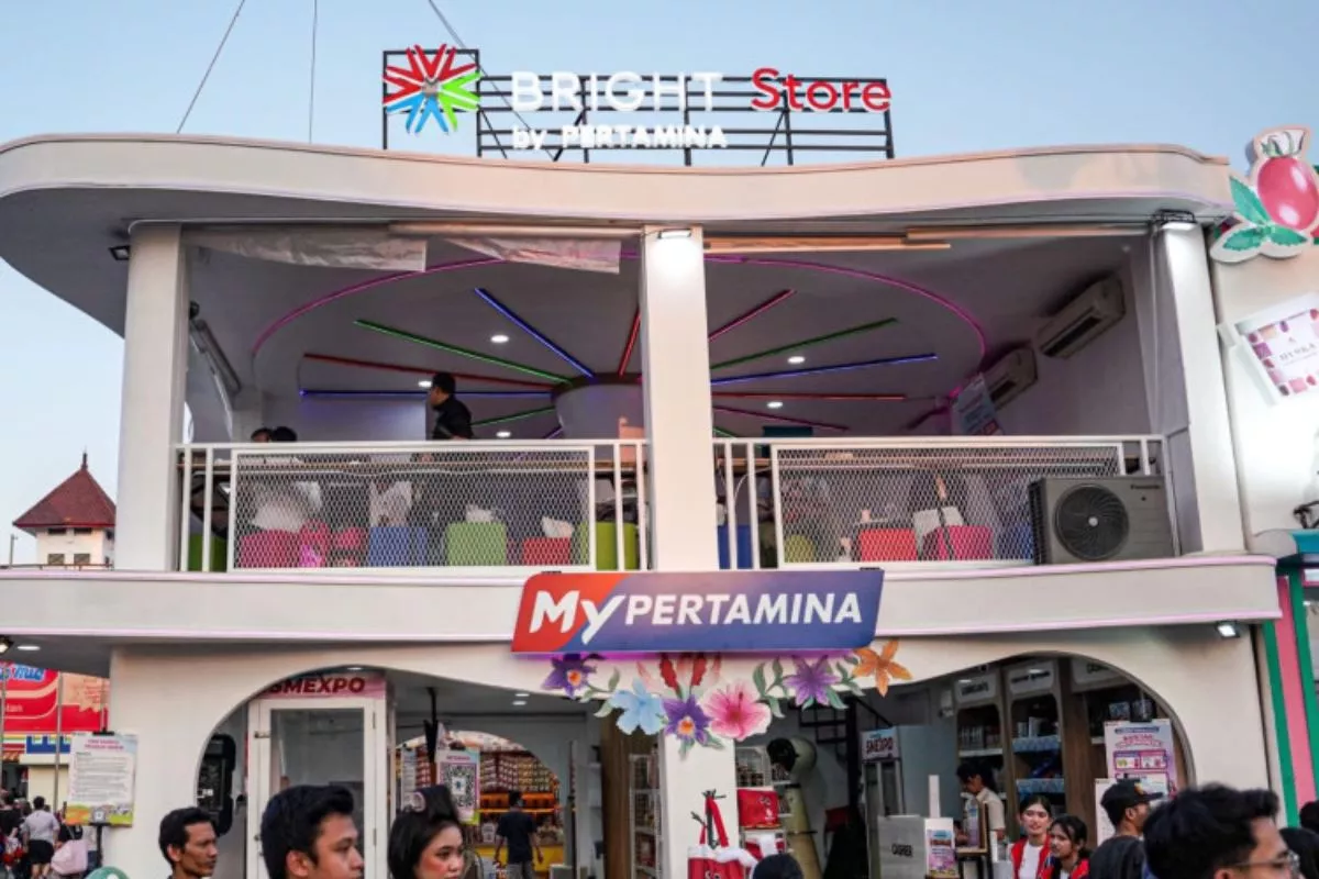 Kolaborasi Bright Store di Jakarta Fair, Pertamina Berdayakan UMKM