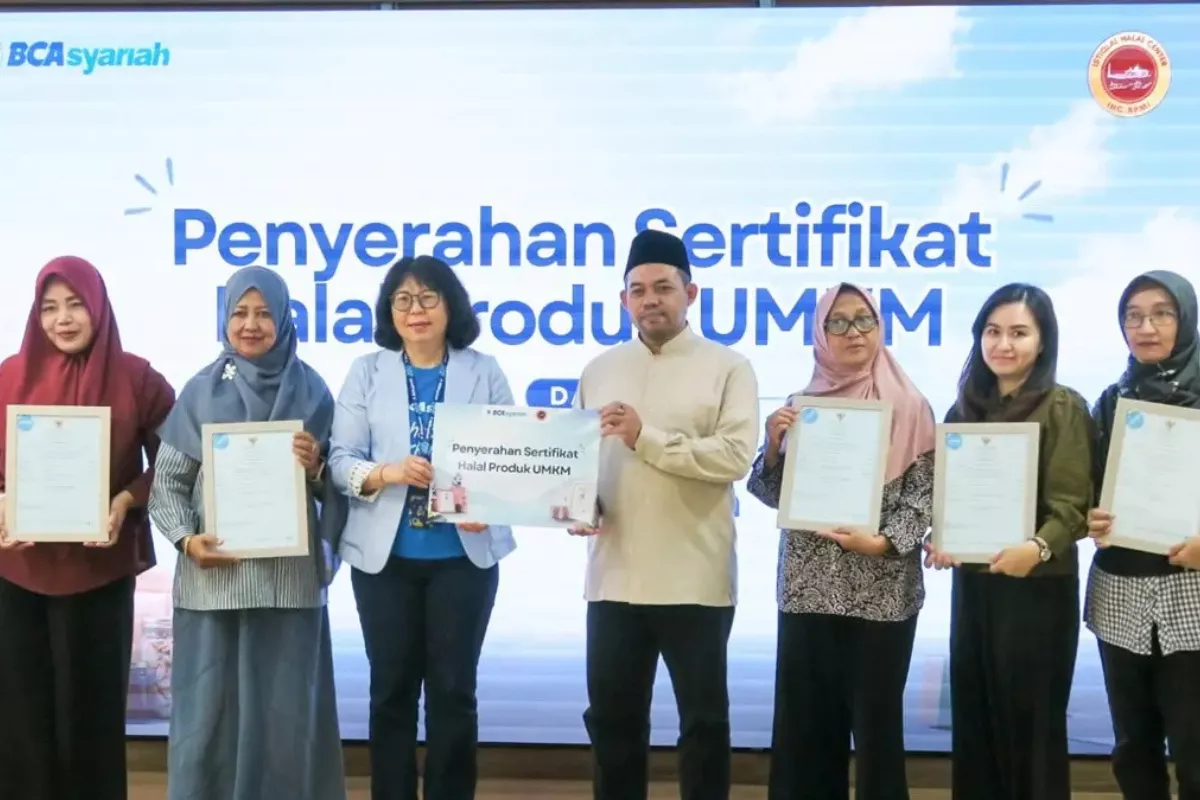 BCA Syariah Berikan Sertifikasi Halal Demi Dorong Sektor UMKM Lokal