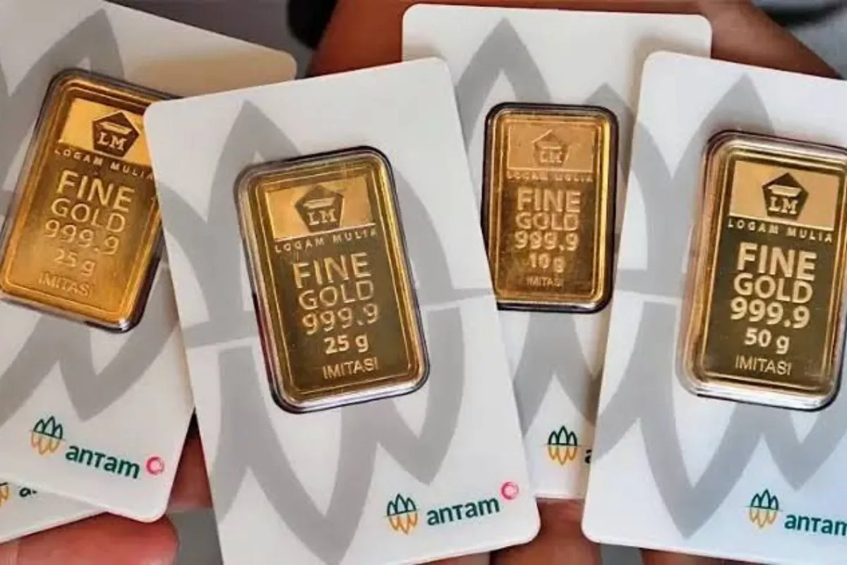 Harga Buyback Emas Antam Kembali Turun ke Rp2.341.000 Hari Ini