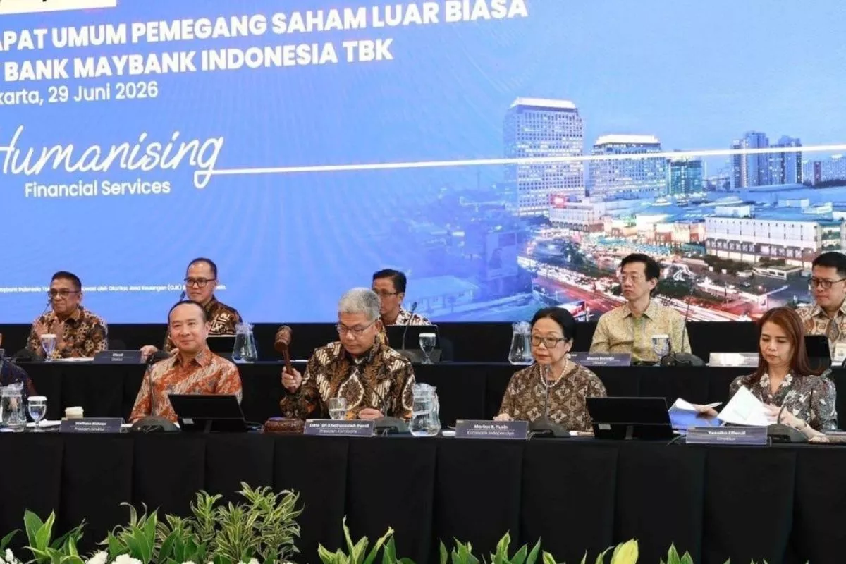 RUPSLB Maybank Indonesia Setujui Pembentukan Struktur Induk Baru
