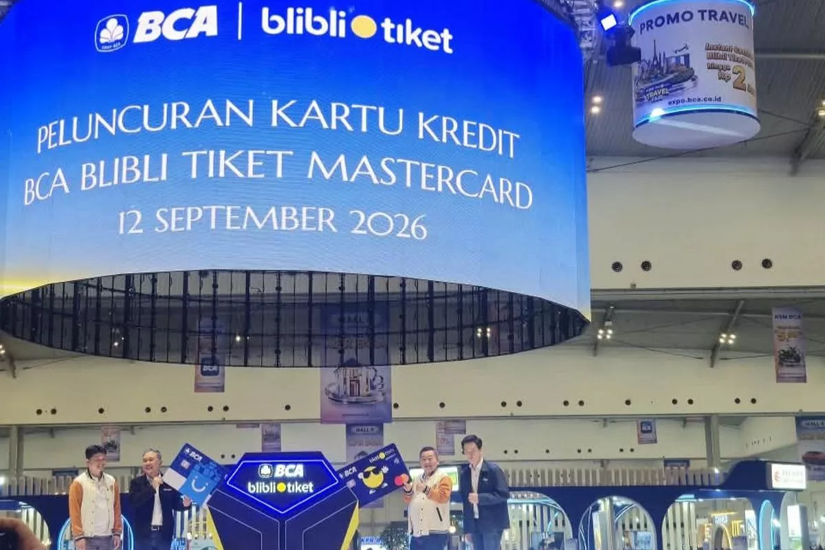 Kartu Kredit BCA Blibli Tiket Mastercard Resmi Dirilis ke Publik