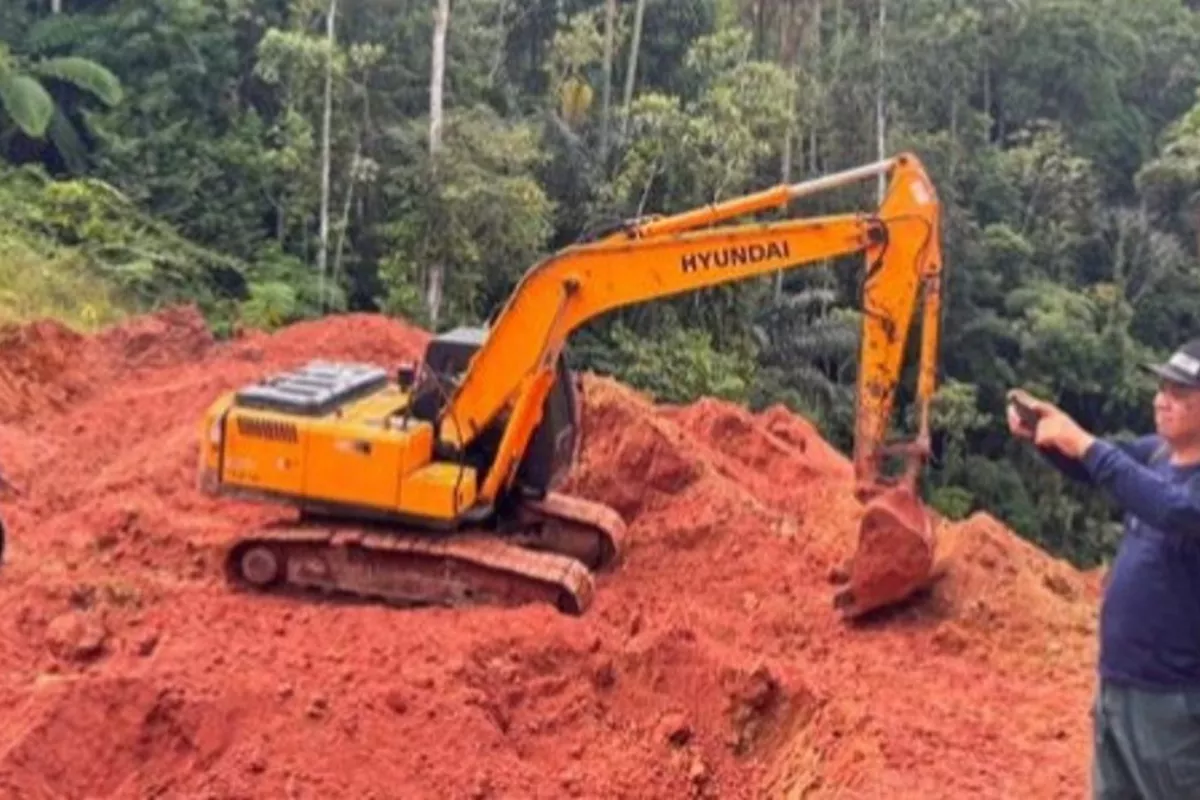 Aktivitas Tambang Emas Liar di Bolaang Mongondow Digerebek Tim Gakkum
