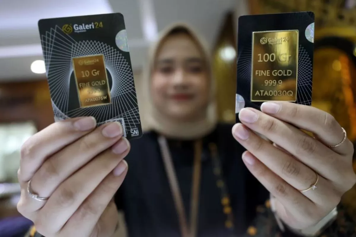Kompak Turun! Cek Rincian Harga Emas Antam, UBS dan Galeri 24 Hari Ini