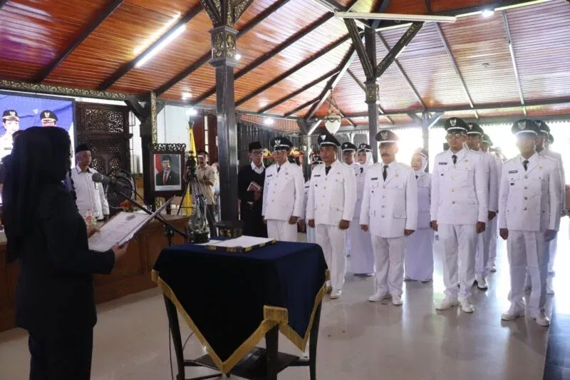 14 Kades Antar Waktu Lanjutkan Tonggak Kepemimpinan Desa Brebes