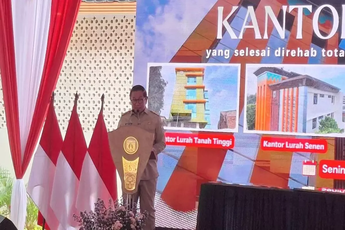 Gubernur Pramono Anung Resmikan 4 Kantor Kelurahan Baru di Jakarta