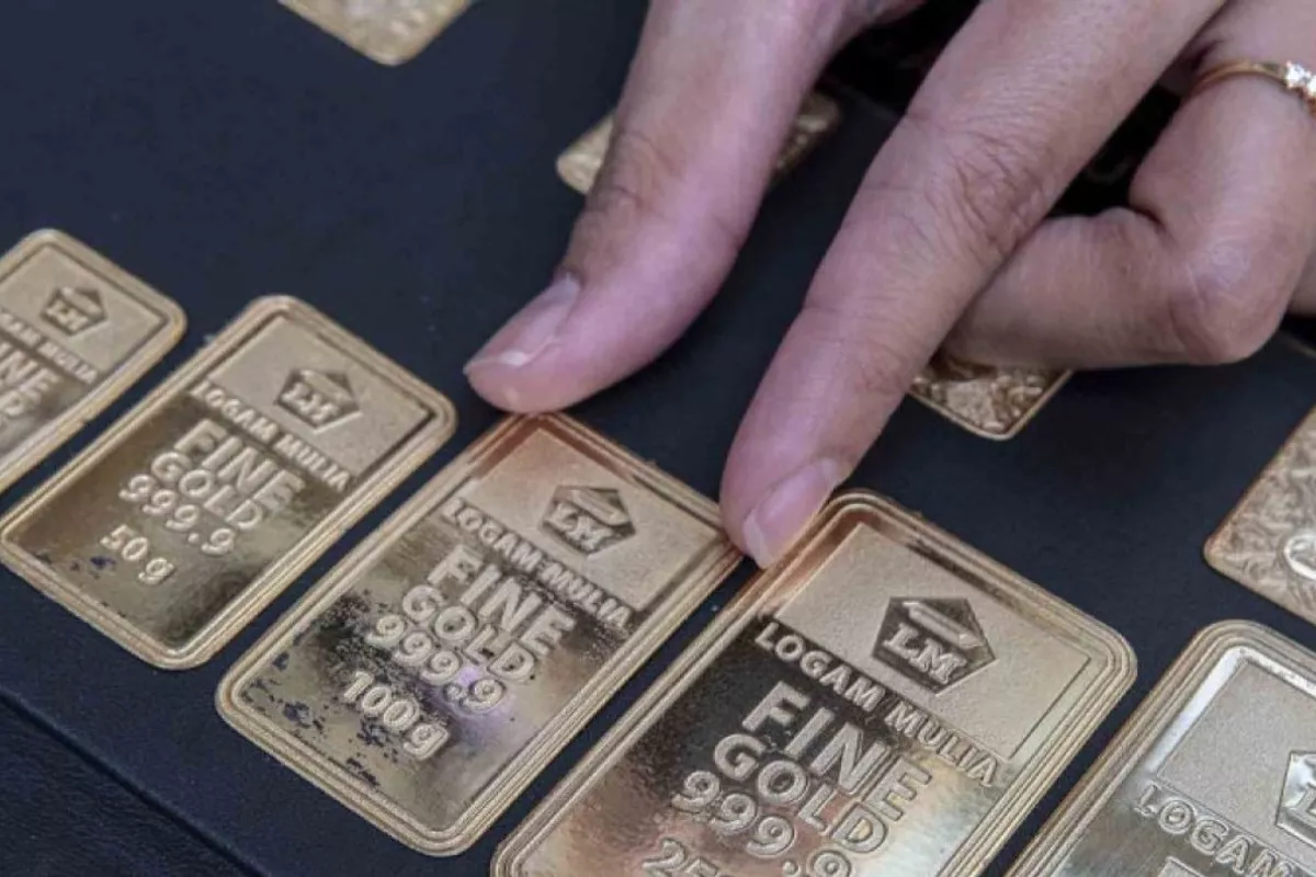Harga Emas Logam Mulia Antam Merosot Menjadi Rp2,599 Juta Per Gram Hari