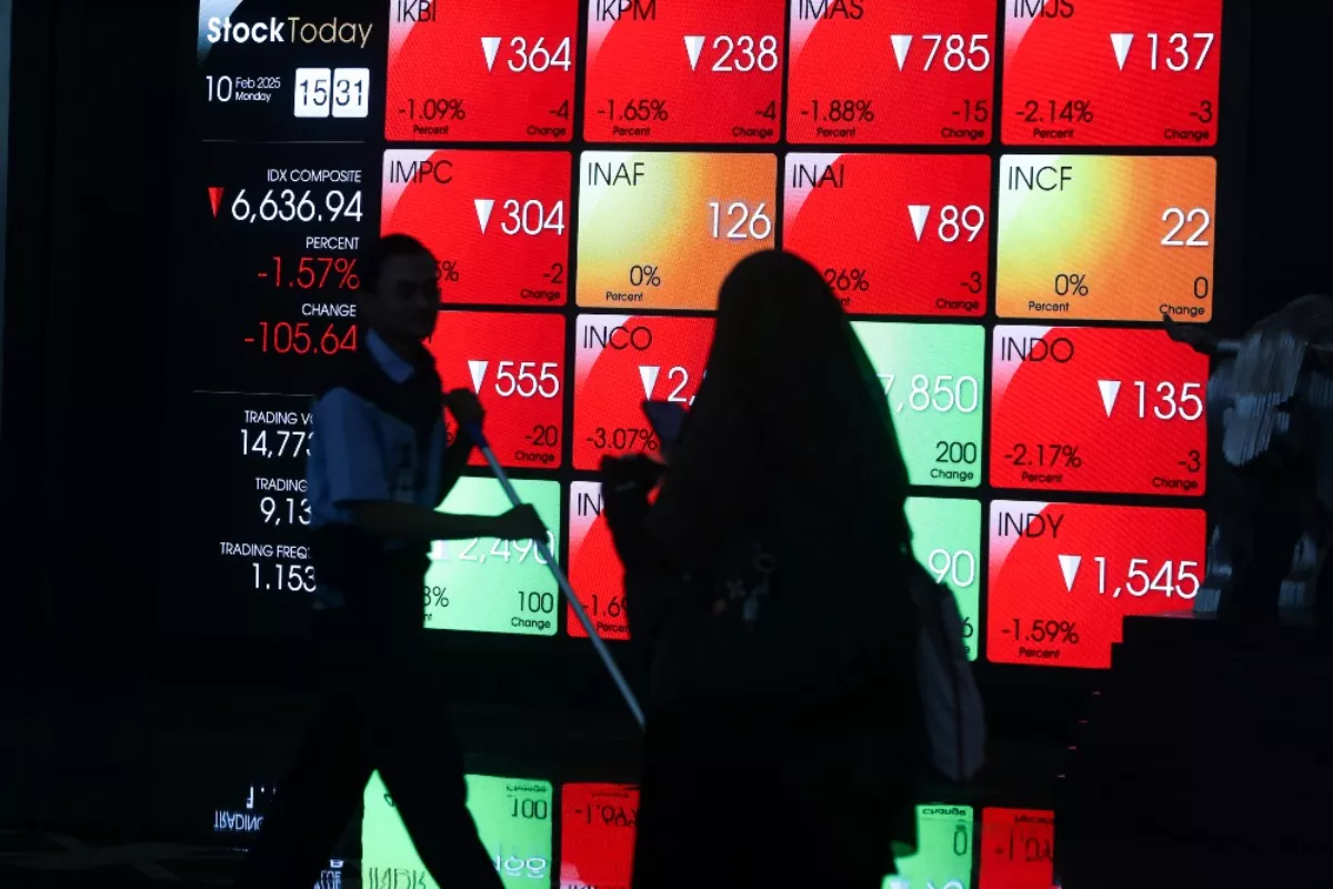 IHSG Ambruk 3,46 Persen, Pasar Saham RI Hadapi Tekanan Domestik