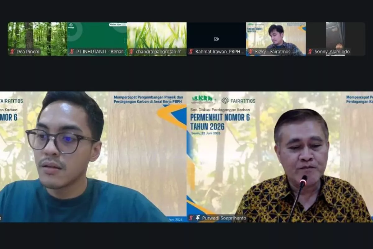 APHI dan Fairatmos Perkuat Kapasitas Perdagangan Karbon Kehutanan