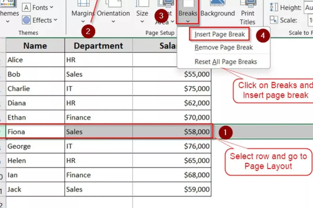 Cara Mengatur Page Break di Excel: Solusi Cetak Tabel Rapi