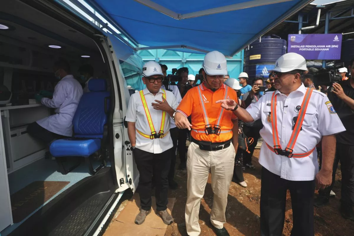 IPA Portabel Semanan Resmi Beroperasi Sasar 295 Pelanggan