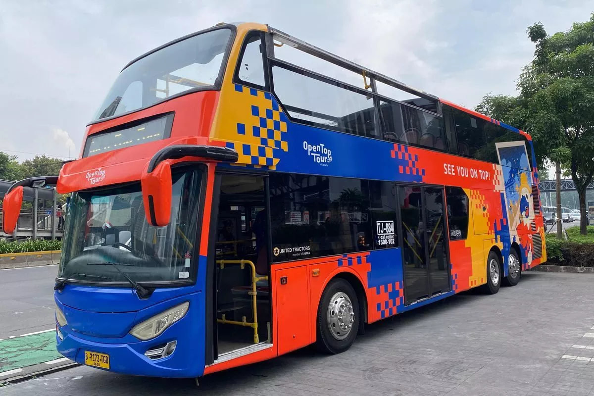 Rute Baru Bus Wisata Atap Terbuka Transjakarta Resmi Meluncur