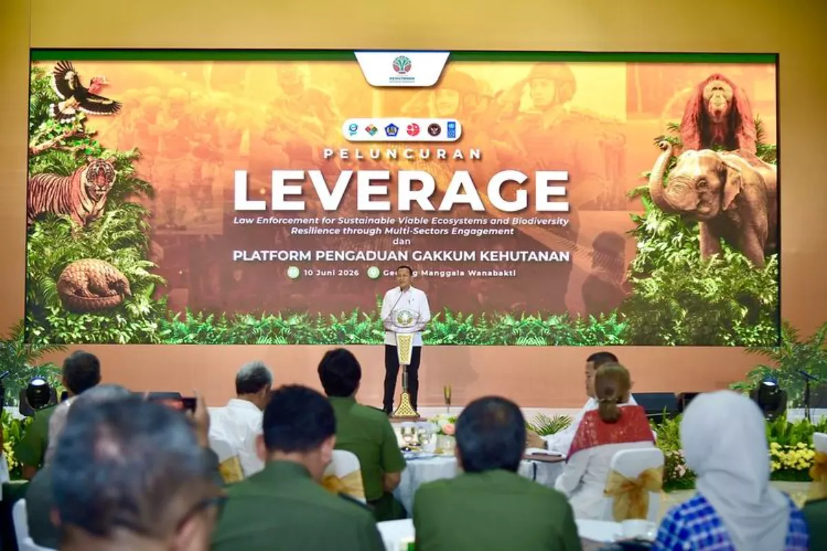 Kemenhut Luncurkan Proyek Leverage Berantas Perdagangan Satwa