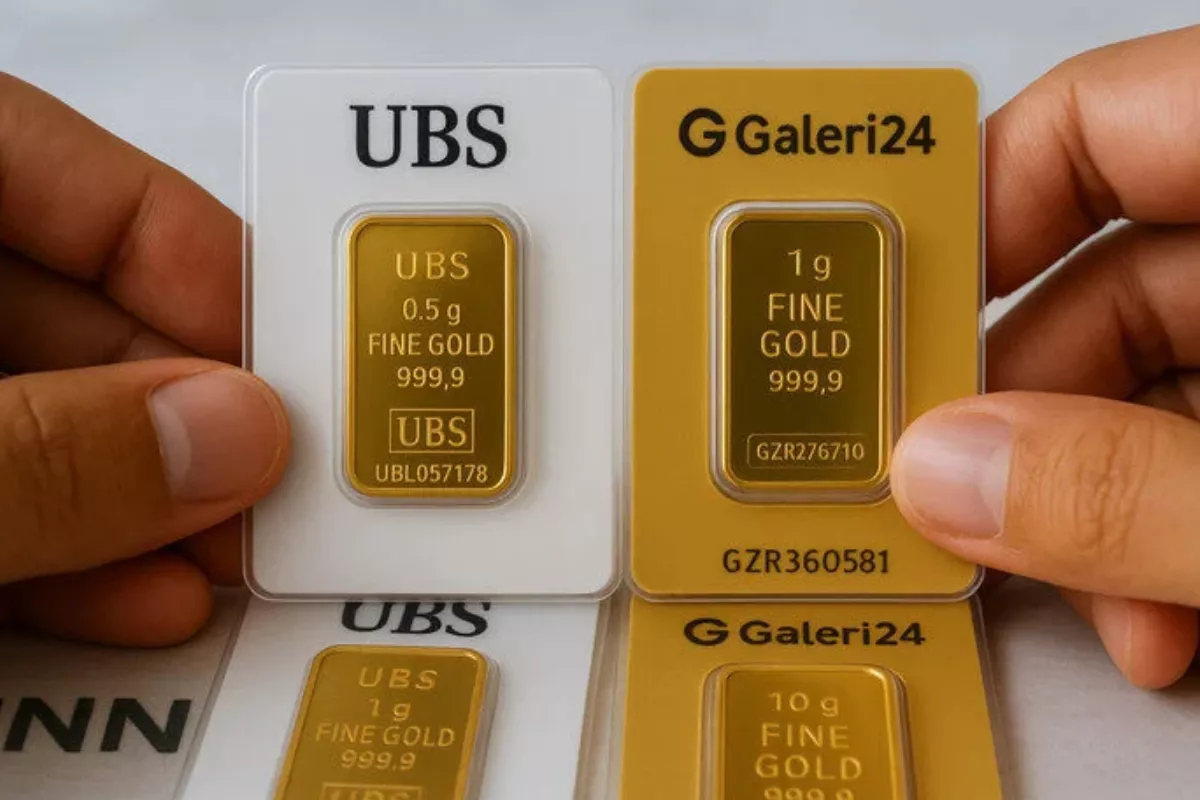 Harga Emas Galeri 24 dan UBS di Pegadaian Senin 15 Juni 2026 Stagnan