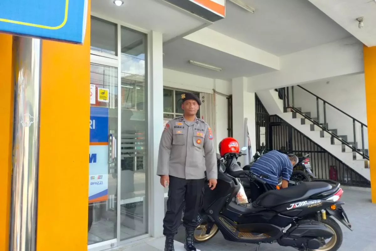 Cegah Kriminalitas, Polsek Sanankulon Intensifkan Patroli Mesin ATM