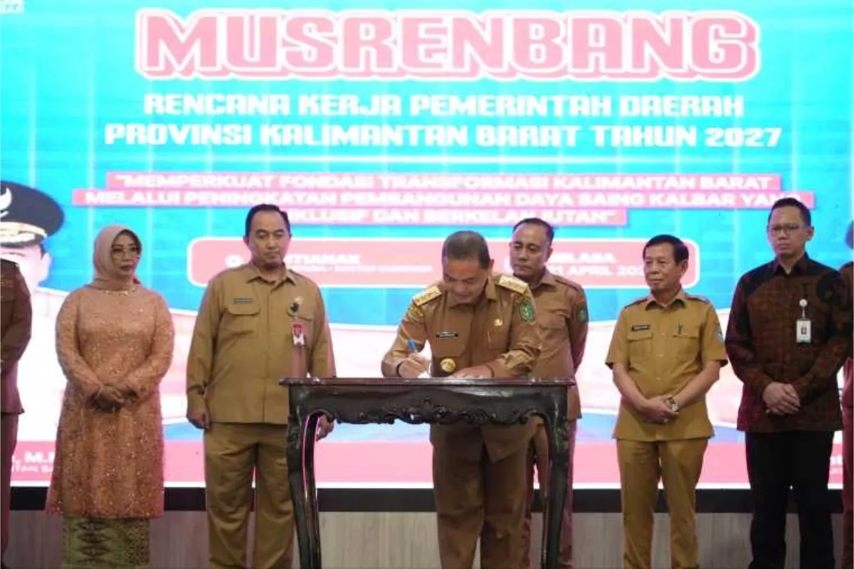 Musrenbang RKPD Kalbar 2027 Perkuat Sinergi Perencanaan Pembangunan