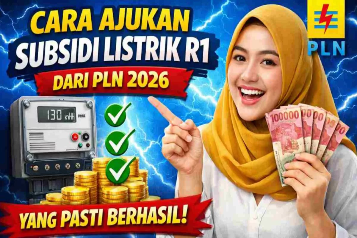 Cara Daftar Subsidi Listrik 2026 Lewat HP, Cepat dan Pasti Berhasil