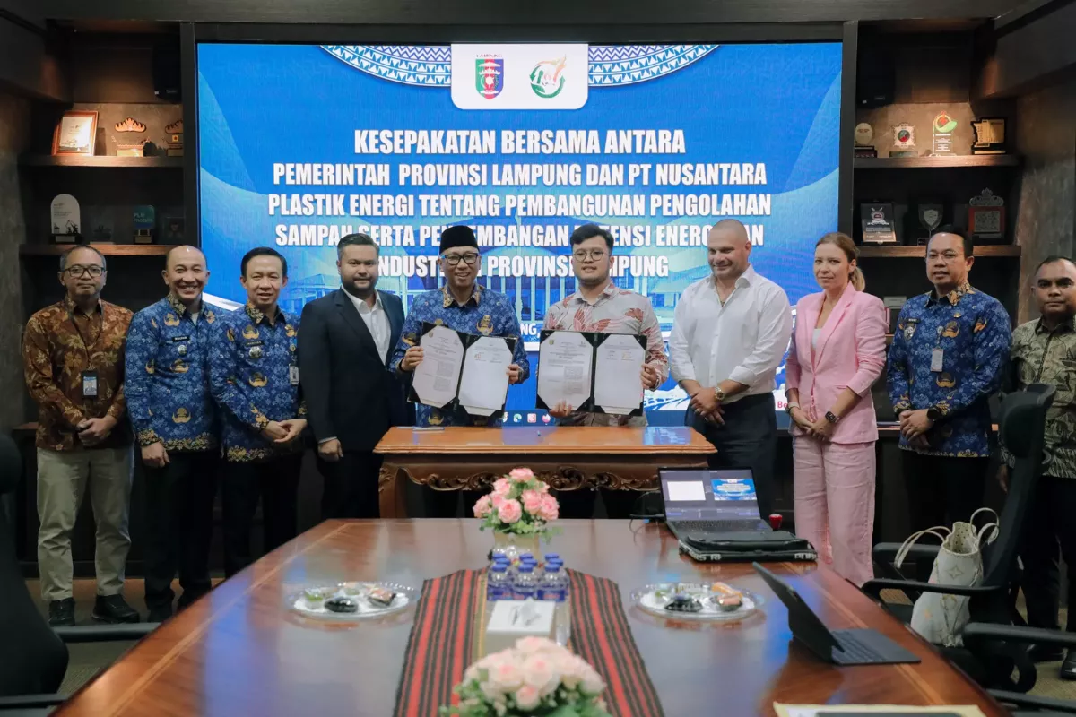 Lampung Jadi Pilot Project Nasional Pengelolaan Sampah Energi