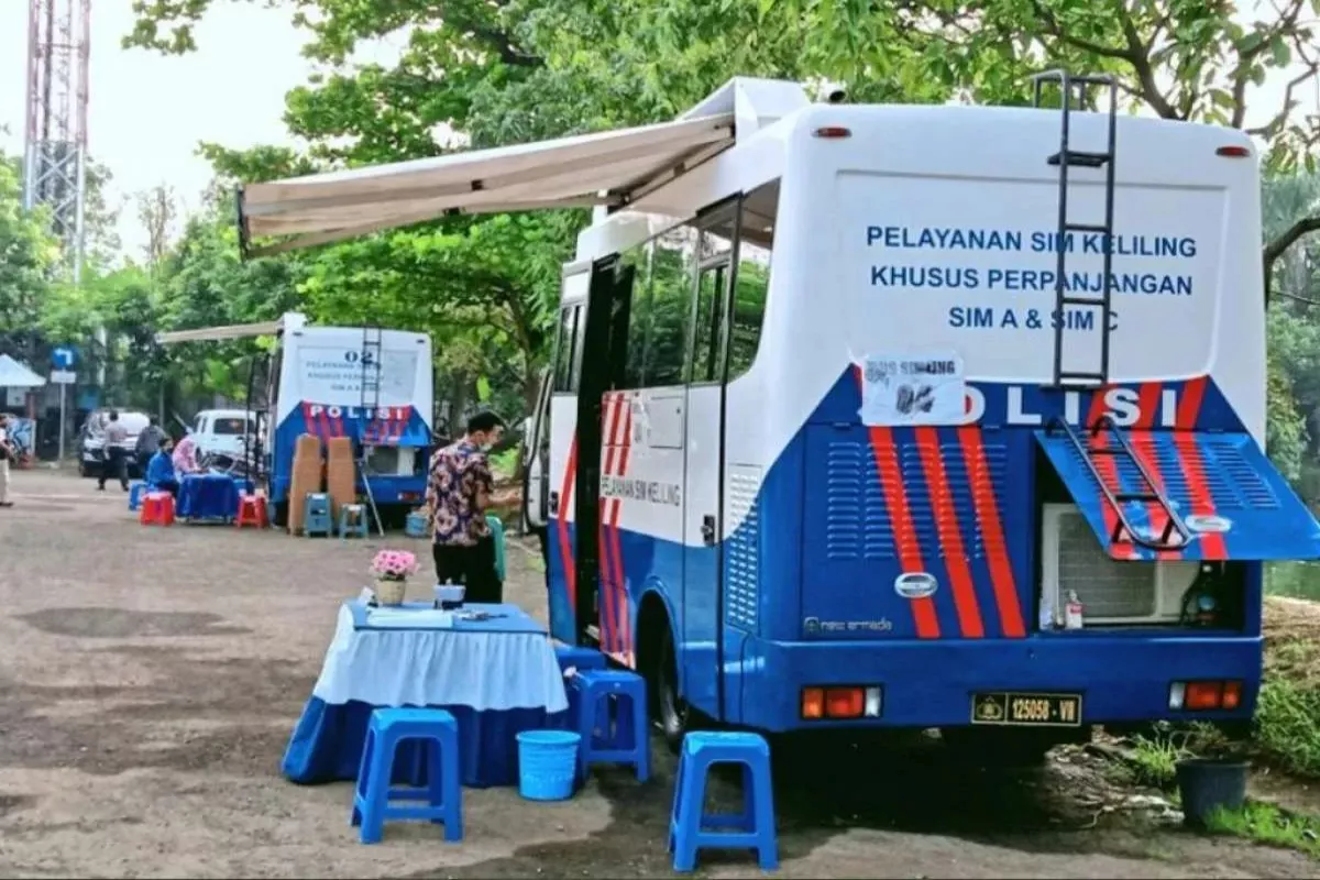 Lokasi SIM Keliling Jakarta Selasa 28 April 2026 Terbaru