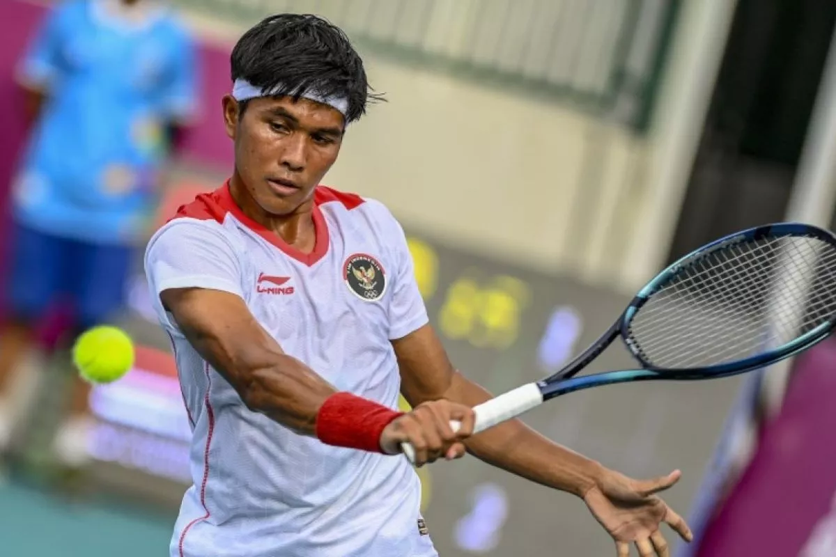 Petenis Rifqi Fitriadi Matangkan Persiapan Asian Games di Turnamen