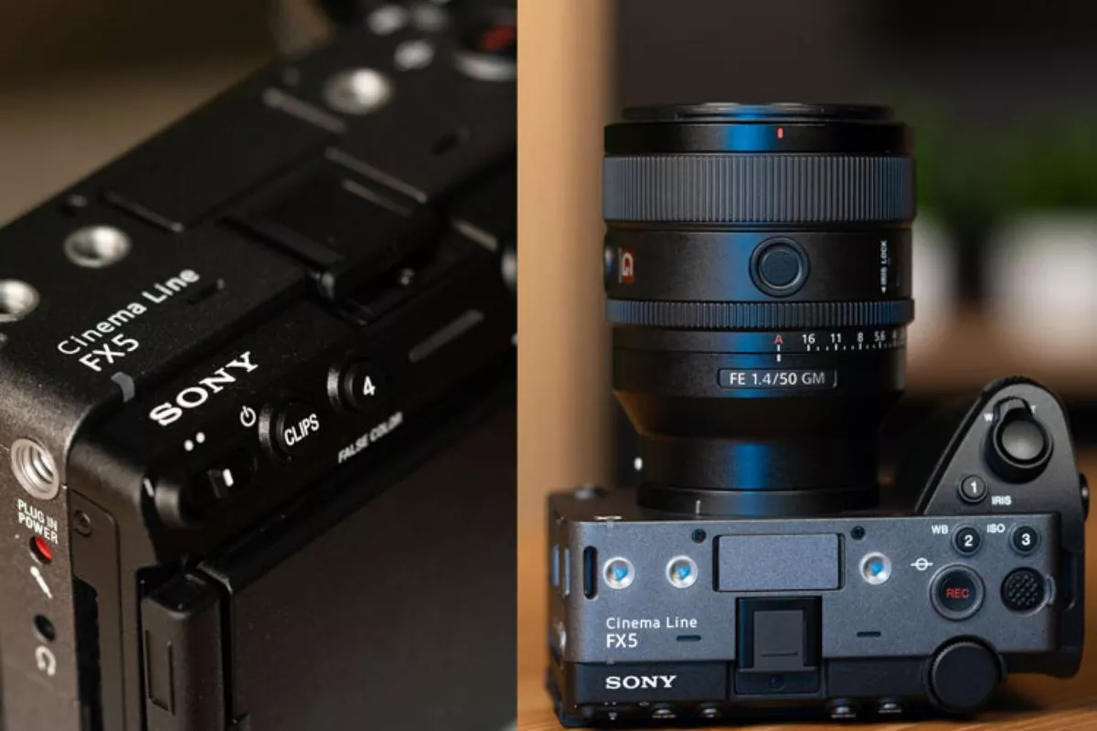 Kamera Sinema Sony FX5 Resmi Dirilis Bawa Fitur AI dan Rekam Video 5K