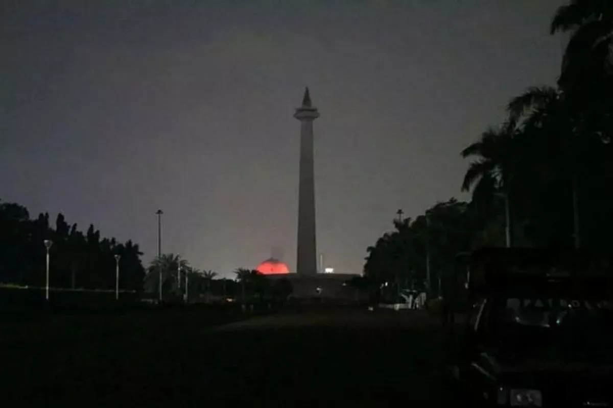 Pemadaman Lampu 1 Jam di Jakarta Hemat Listrik Hingga Rp108 Juta