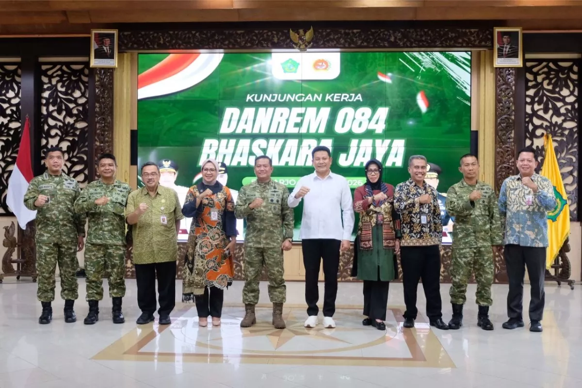 Sidoarjo dan TNI Perkuat Sinergi Percepatan Pembangunan Daerah