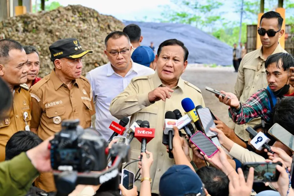 Prabowo Bereskan Masalah Sampah Indonesia Dalam 2 Sampai 3 Tahun