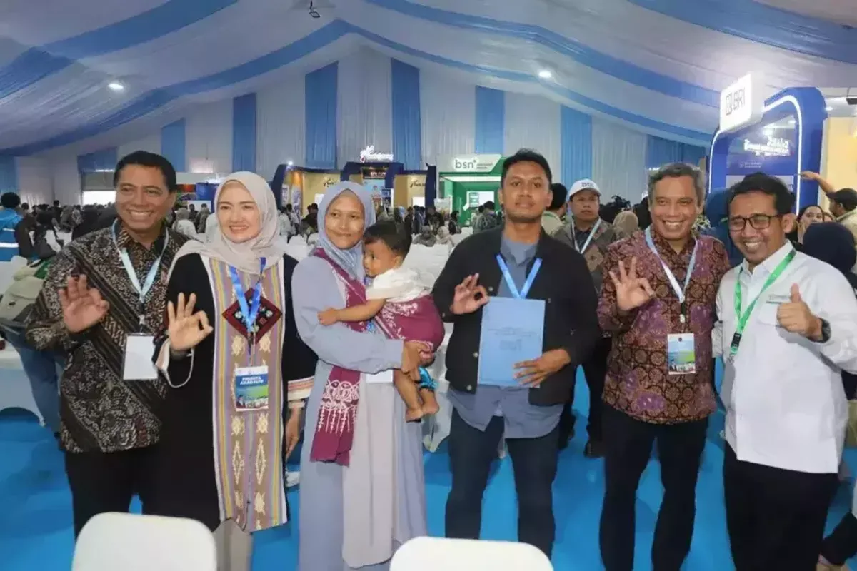 BNI Ikut Sukseskan Akad Massal Puluhan Ribu KPR Subsidi