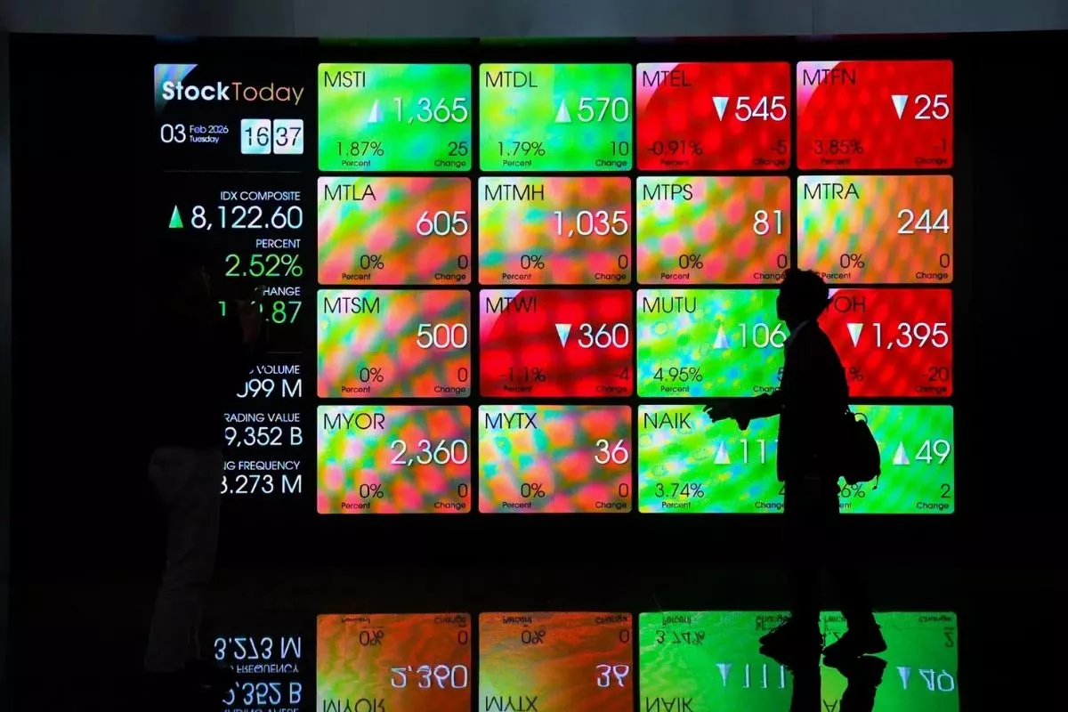 Indeks Saham Domestik Berfluktuasi Namun Deretan Saham Ini Menguat