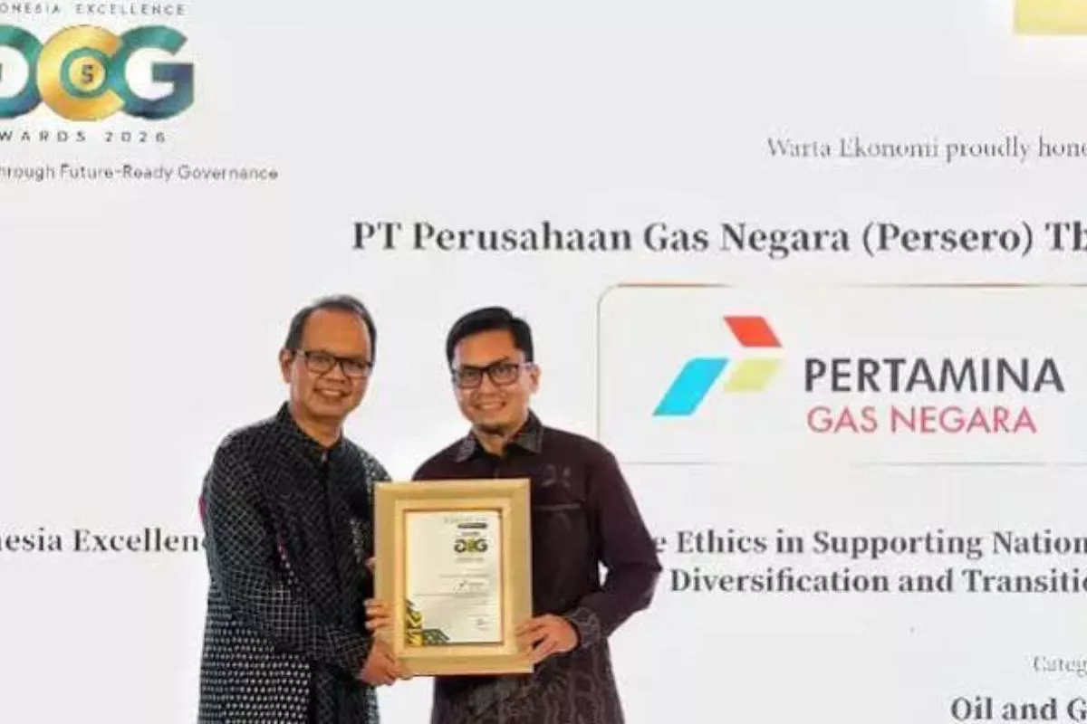 Terapkan Tata Kelola Baik, PGN Raih Penghargaan GCG Awards 2026