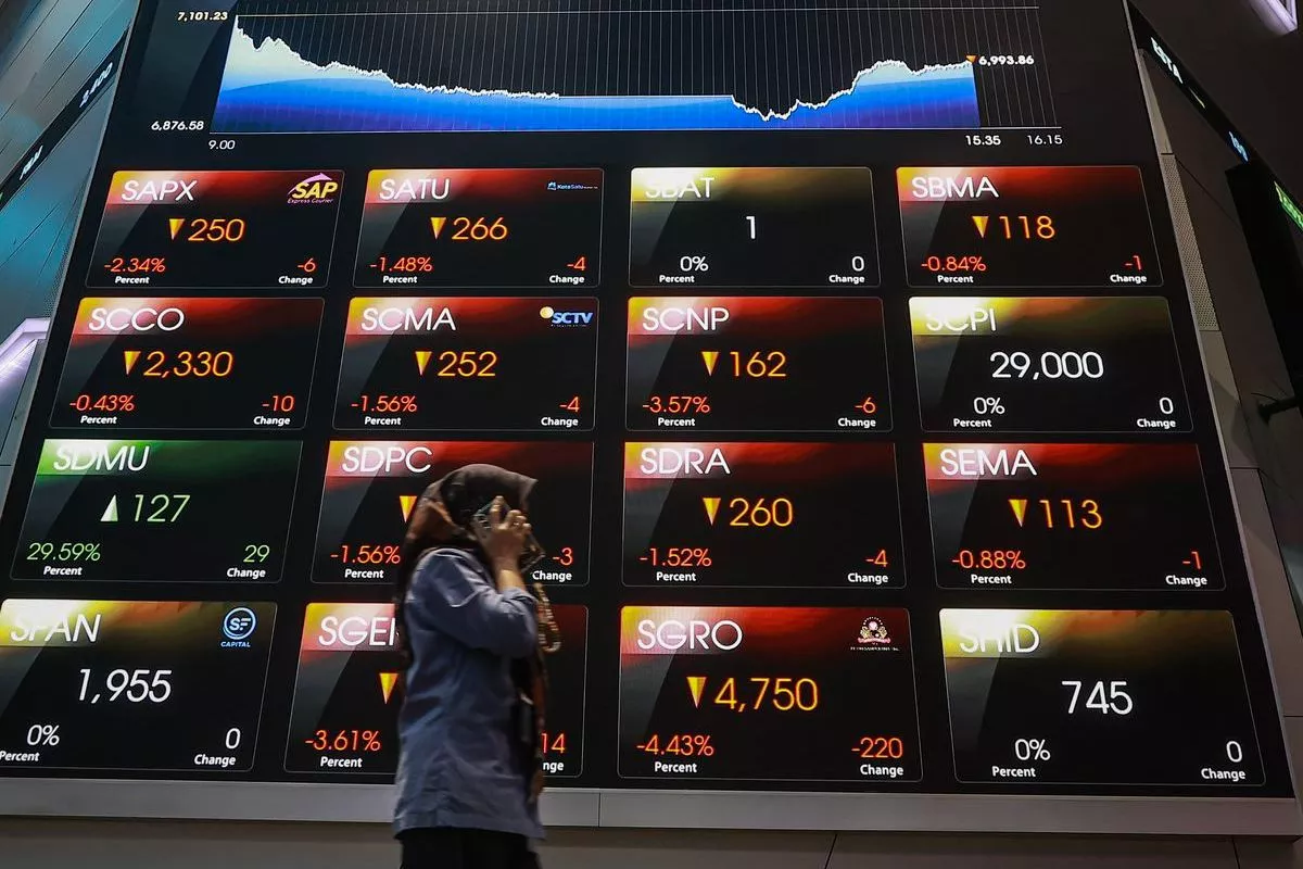 IHSG Sesi I Menguat ke Level 6.451, Saham INDY dan DEWA Jadi Penopang