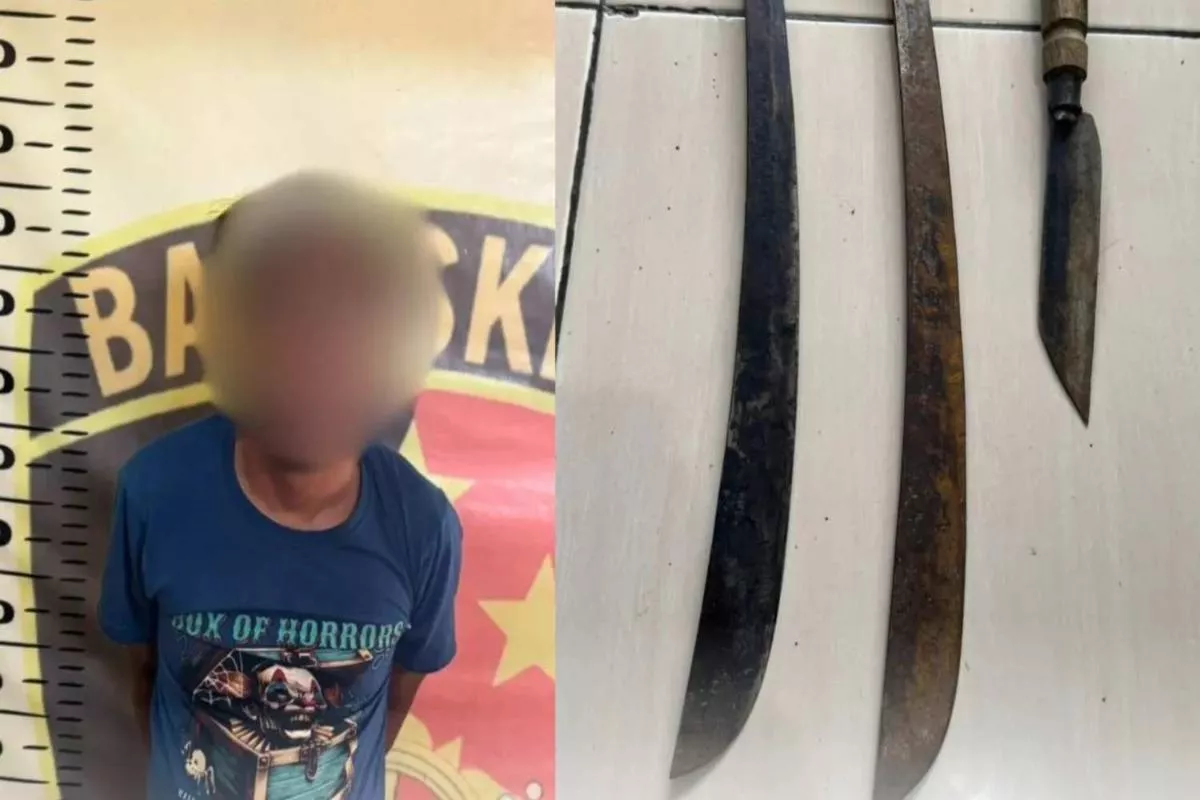 Residivis Pembunuhan Ditangkap Usai Ancam Wanita di Kafe Muara Wis