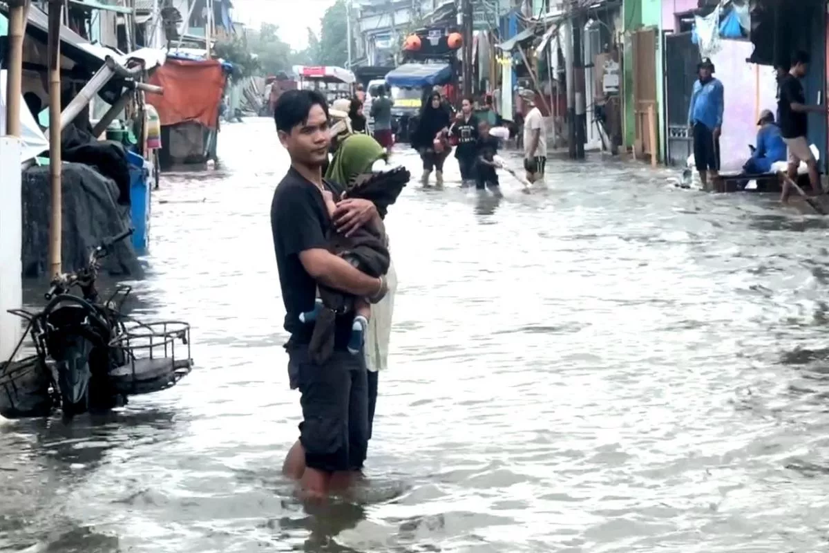 BPBD Catat 80 RT dan 3 Jalan di Jakarta Tergenang Banjir Luapan Kali