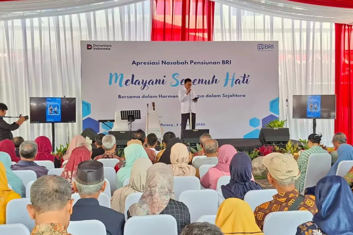 BRI, Asabri, dan Taspen Apresiasi Nasabah Pensiunan di Malang