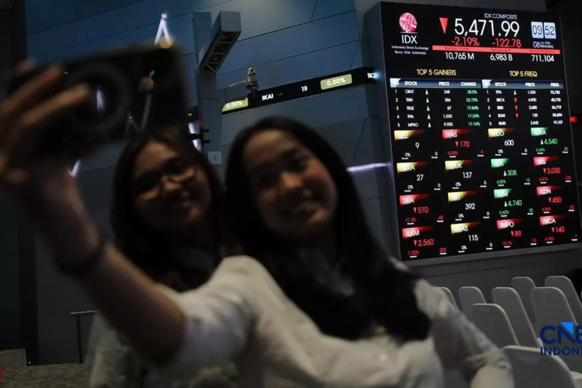 Efek Sentimen MSCI, IHSG Anjlok 3,56 Persen ke Level 5.883
