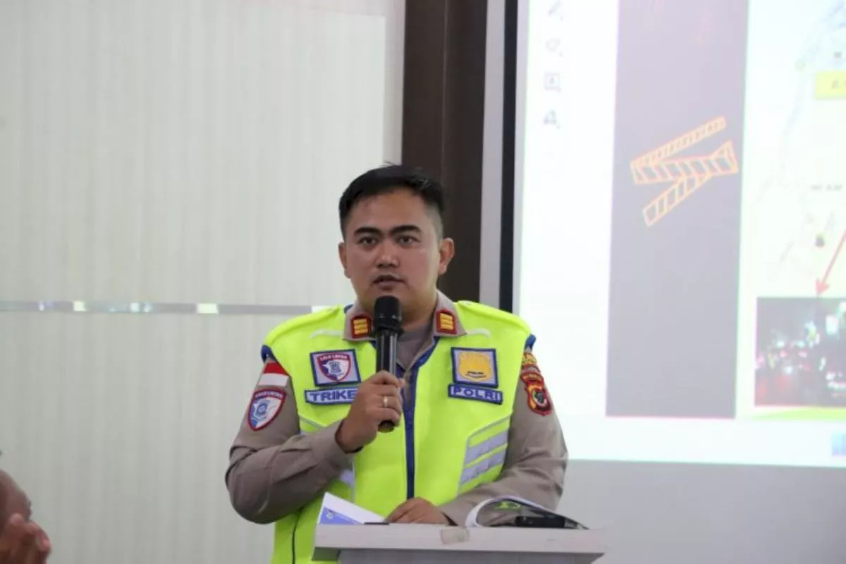 Rekayasa Lalu Lintas Gerak Jalan Hardiknas di Kota Kupang