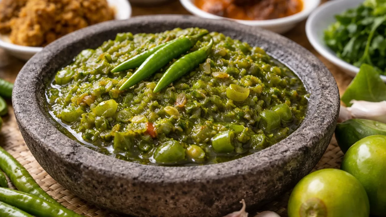 Cara Buat Sambal Ijo Khas Rumah Makan Padang yang Autentik & Segar