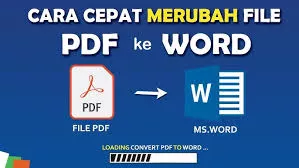 Mengubah PDF ke Word: Cara Mengubah PDF ke Word secara Online Cepat