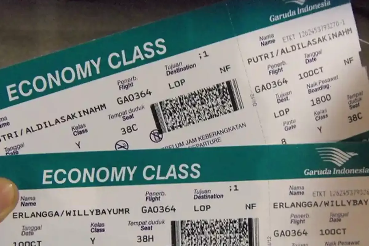 Insentif Pajak Berakhir Harga Tiket Pesawat Kelas Ekonomi Naik