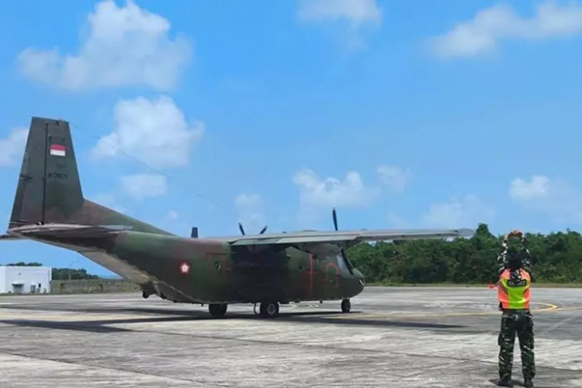 Atasi Karhutla Kalimantan, 3 Pesawat Casa NC-212 Dikerahkan
